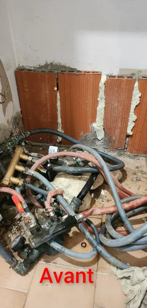 plomberie avant